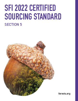 SFI 2022 Certified Sourcing Standard