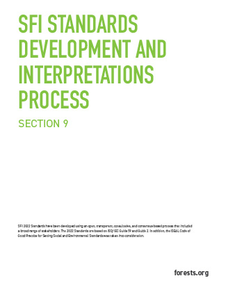 SFI Standard Development and Interpretations Process